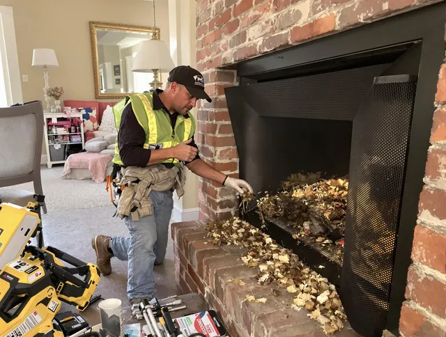 Safe screening installation by New Albany Chimney Sweep in New Albany, OH