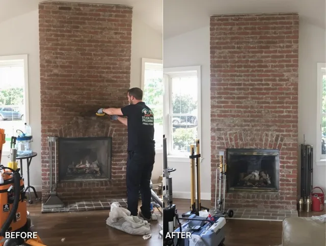 Finished chimney sweeping service by New Albany Chimney Sweep in New Albany, OH